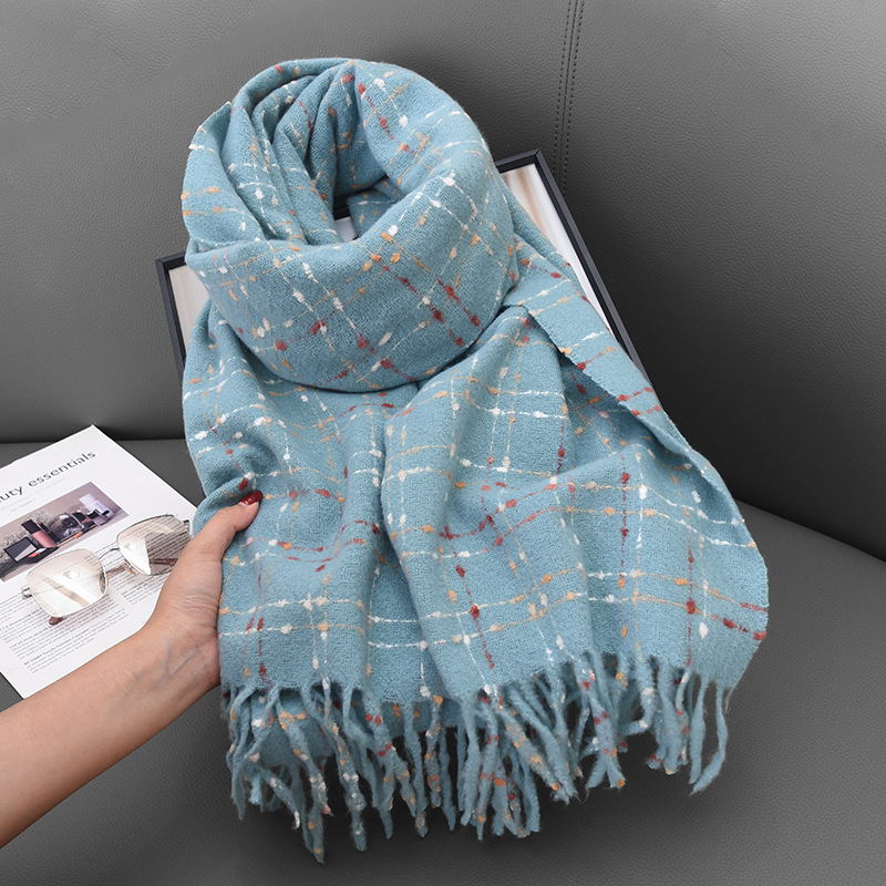 Cashmere Pashmina Wrap - شال شتوي جديد دافئ للنساء مع