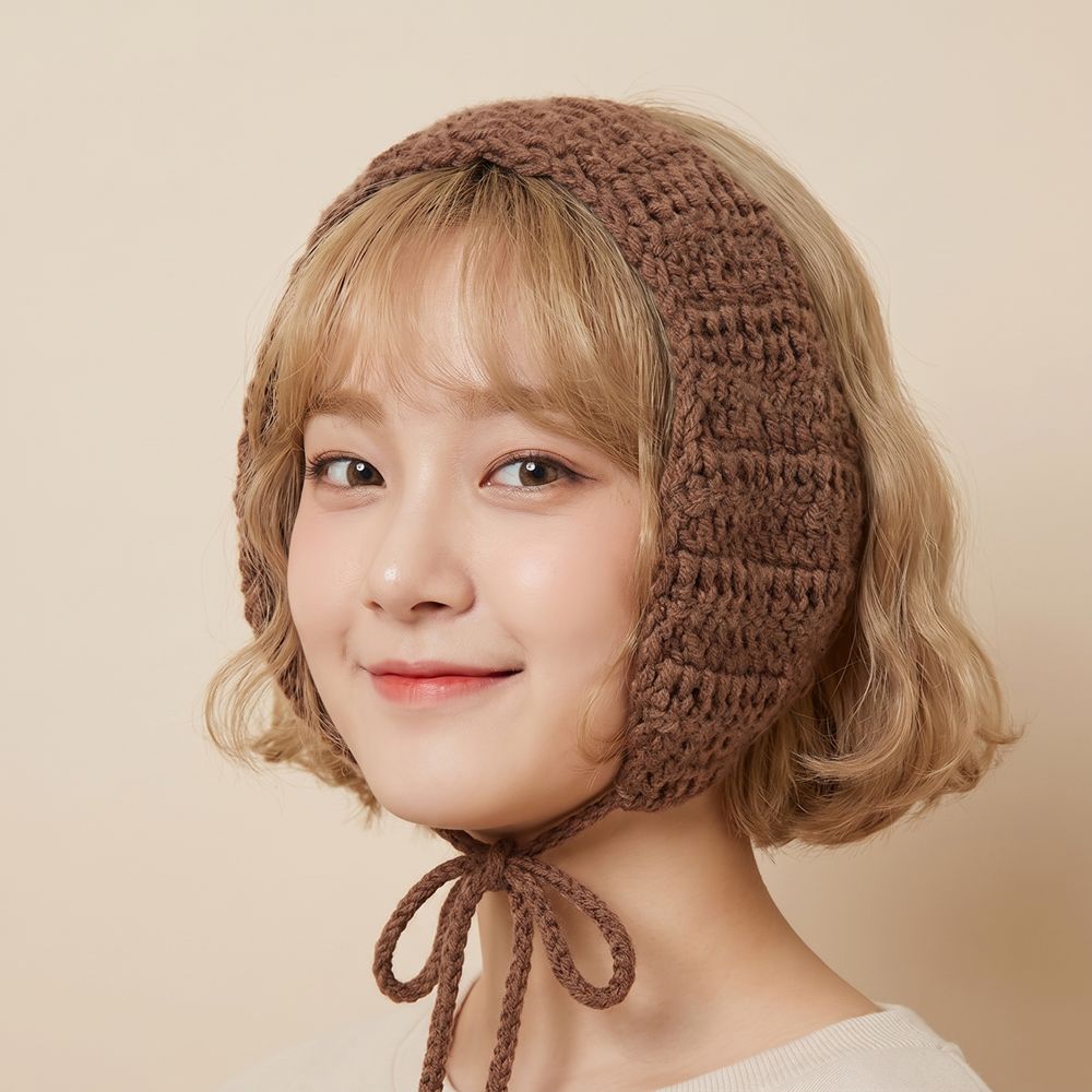 Earmuffs Foldable - غطاء أذن شتوي مقاوم للرياح برباط،