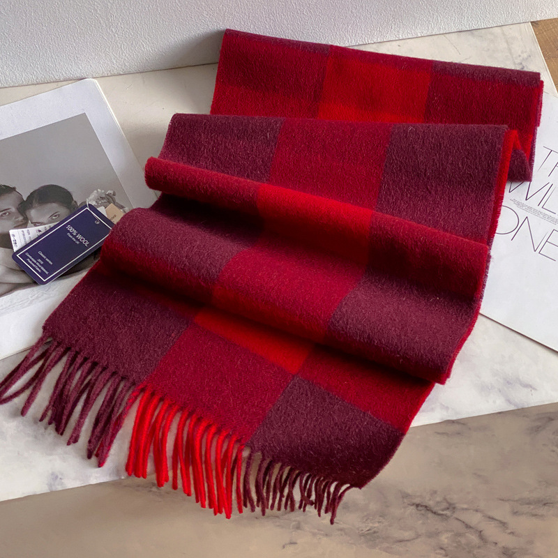 وشاح من الصوف 100% للرجال والن - مراجعة Wool Scarf Men وسعره