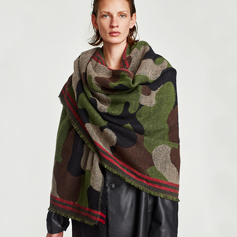 وشاح كشمير تقليد بطباعة الفهد  - مراجعة Cashmere Pashmina Wrap وسعره