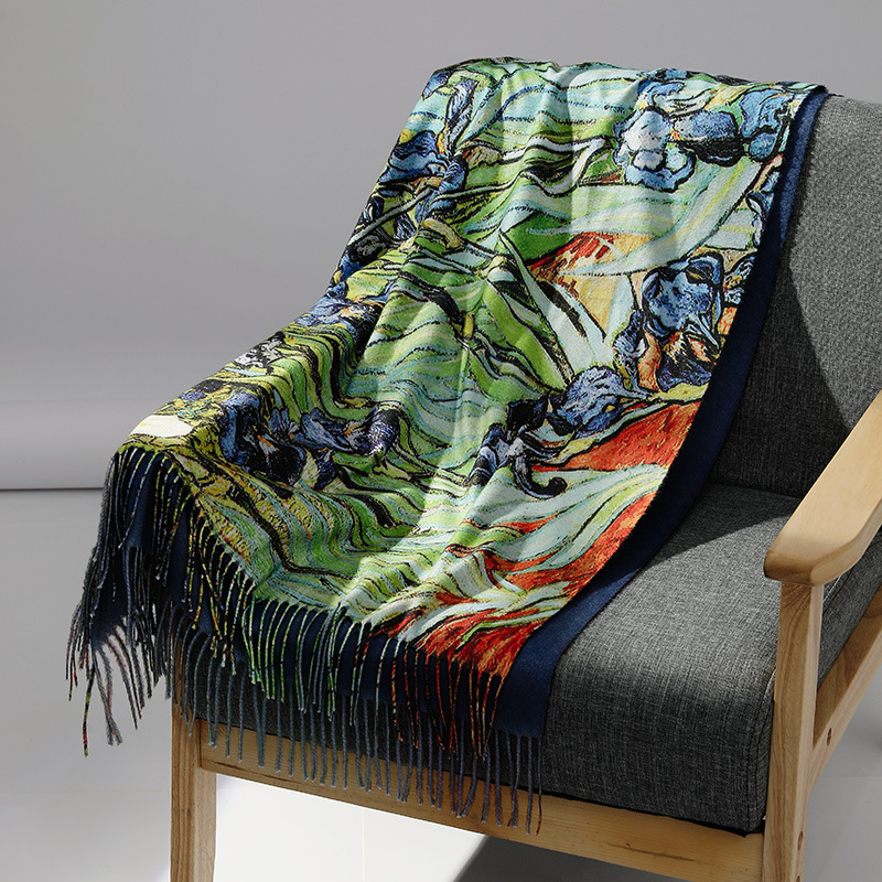 العلامة التجارية الفاخرة النفط - مراجعة Wool Scarf Men وسعره